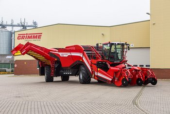 Ventor 4150,&nbsp;selbstfahrender 4-reihiger Kartoffelvollernter Foto: GRIMME Landmaschinenfabrik GmbH &amp; Co. KG