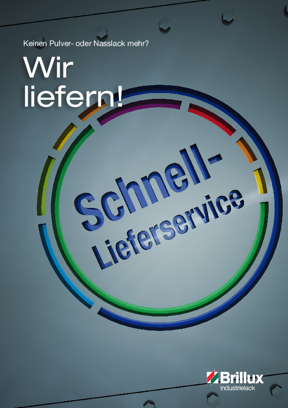 Prospekt Schnell-Lieferservice