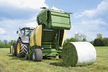 <p>Rundballpresse von KRONE</p>