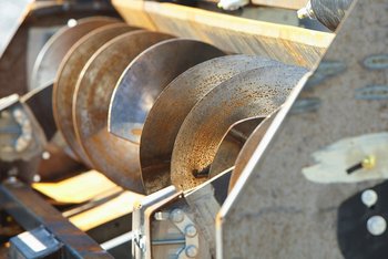 <p>Flugrost auf einem Maschinenbauteil</p>