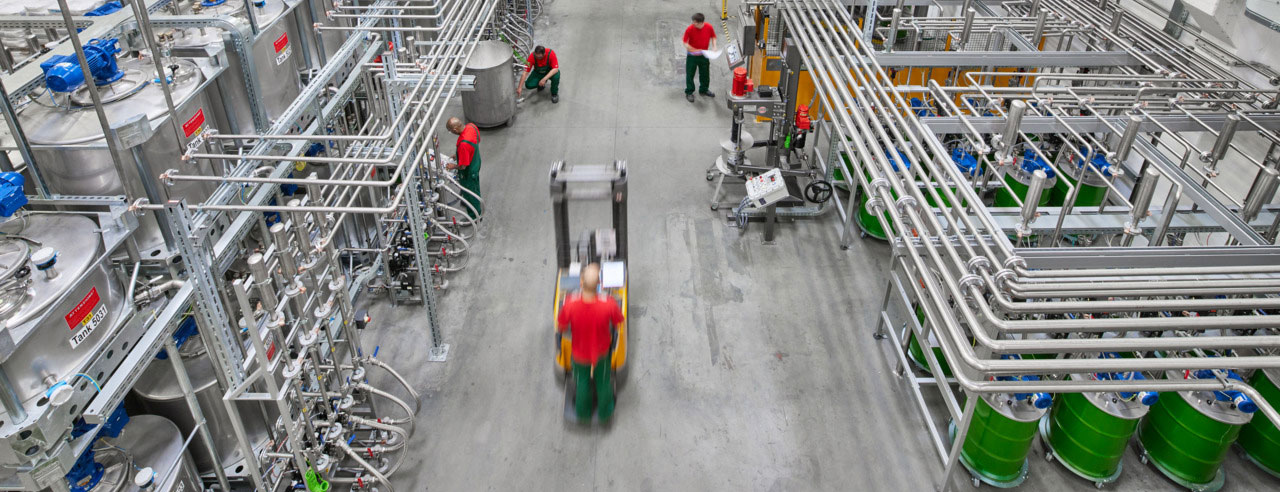 Hochmodern und effizient: Coil-Coating-Mischanlage